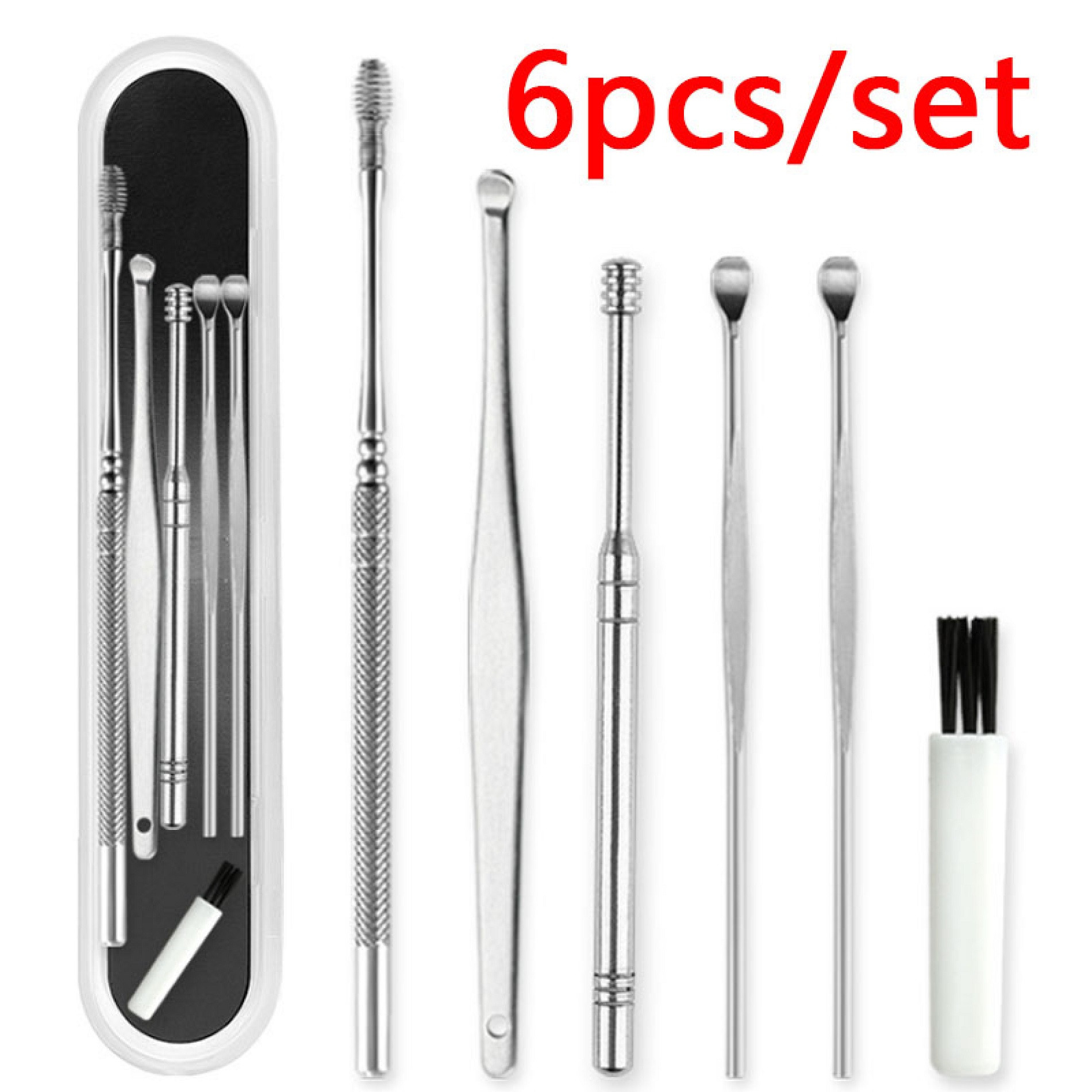 Miniatura 4 de Set Limpieza Y Cuidado De Oídos Kit X6